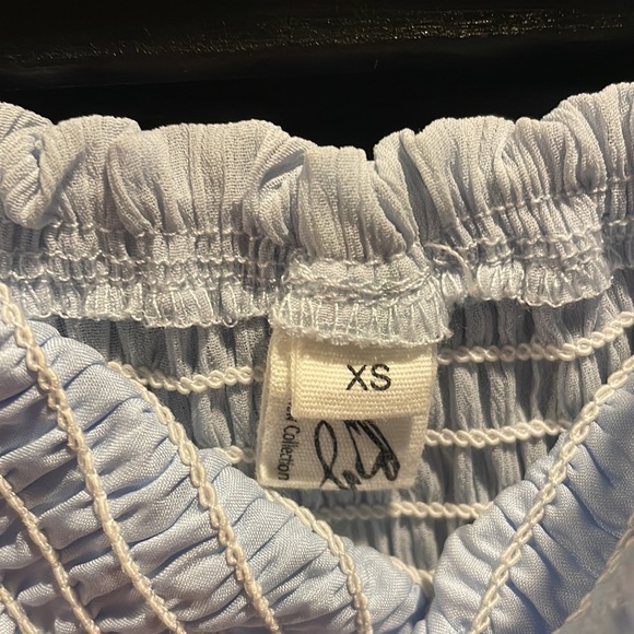 Byinns Women's Dress Smocked Sundress Puff Short Sleeve Drawstring Dress XS - Picture 6 of 7